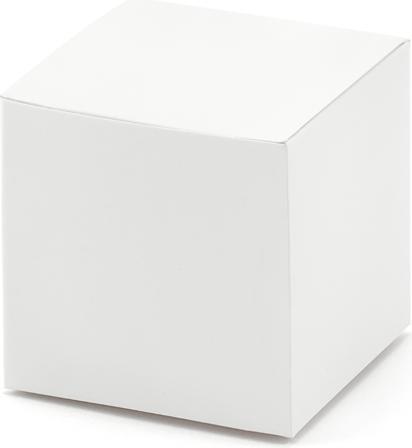 Immagine prodotto Partydeco Scatole quadrate, bianche (1 pz. / 10 pz.)
