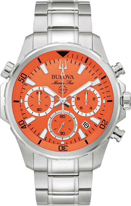 Bulova 96B395 Marine Star Herrenuhr Chronograph 47mm 10ATM (Chronograph, 47 mm)