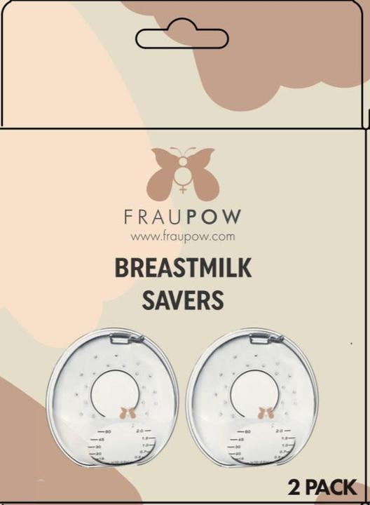 Produktbild Fraupow Milk Savers Milchauffangschalen 2 Stück