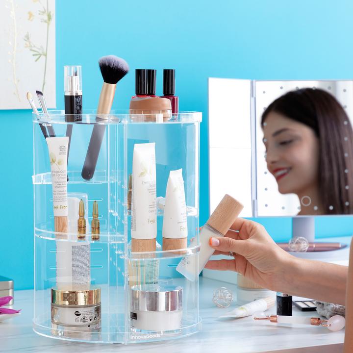 Produktbild InnovaGoods Drehbarer Make-up Organizer