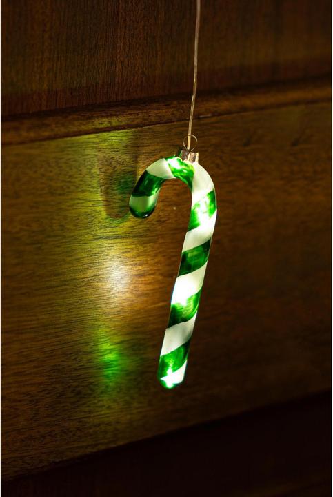 Actual product image Sirius LED tree decoration candy cane Hannah, 14 cm (1 -part)