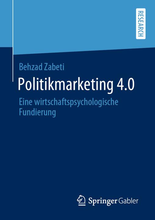 Image du produit Politikmarketing 4.0 (Allemand, Behzad Zabeti, 2019)