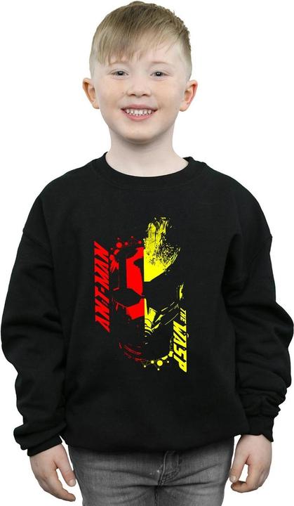 Produktbild Jungen AntMan Und Die Wespe Sweatshirt mit geteiltem Gesicht (140, 146)