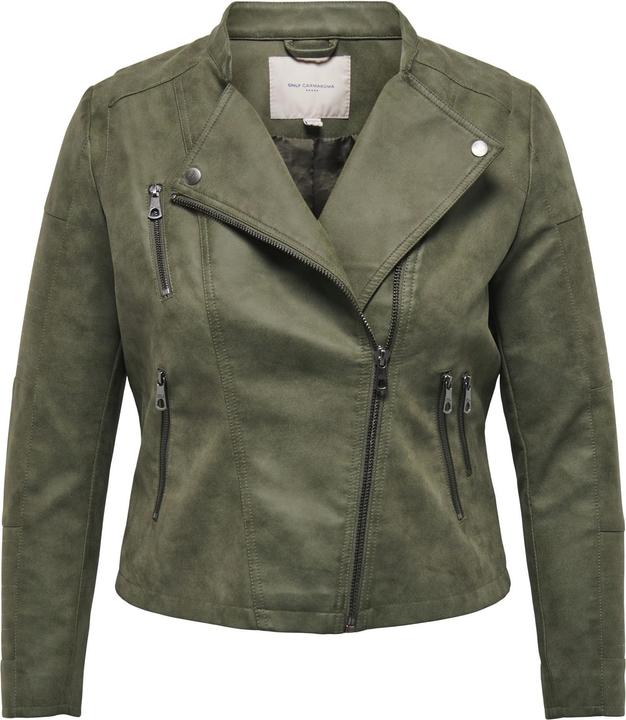 Image du produit Only Curvy Biker Veste en cuir synthétique (52)