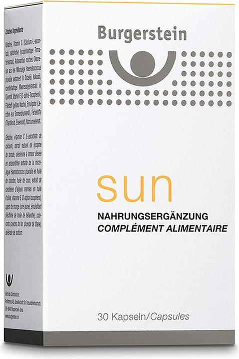 Immagine prodotto Burgerstein Sole (30 Pezzo/i, Pillole, 23 g)