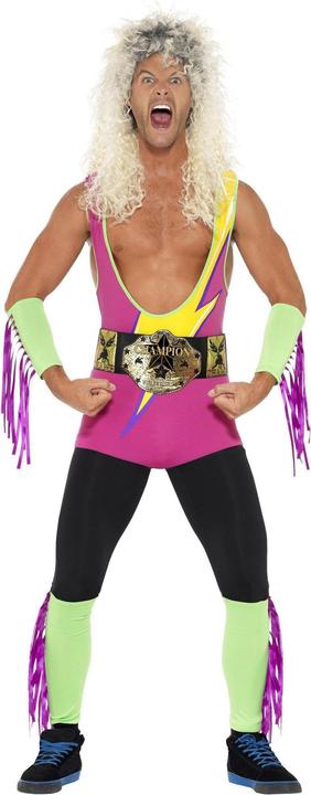 Produktbild Smiffys Retro Wrestler Kostüm (L)