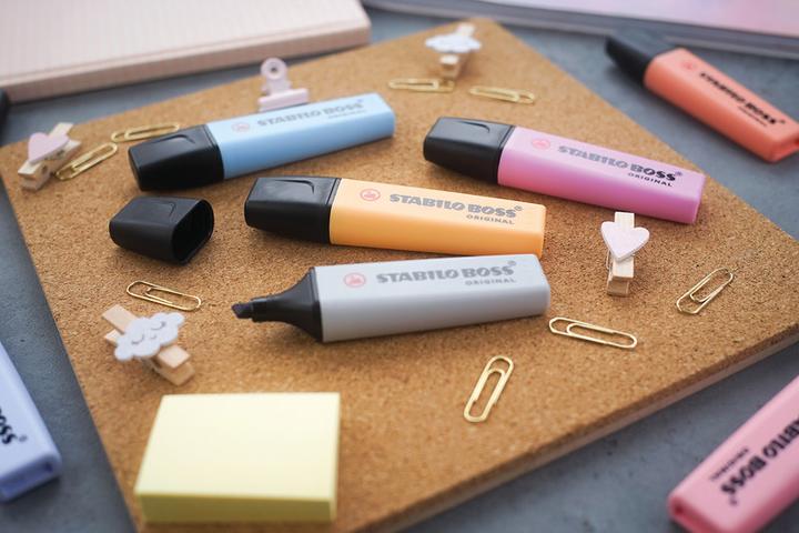 Produktbild STABILO BOSS ORIGINAL Pastel Textmarker (Himmelblau, 5 mm, 1 x)