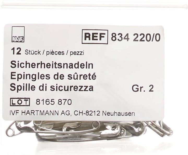 Image du produit IVF Hartmann Sicherheitsnadeln Gr2 38mm