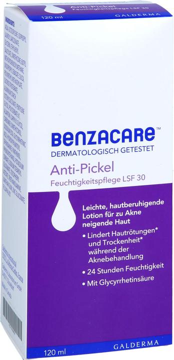 Produktbild Benzycare Benzacare Antipickel Feu30, 120 ml CRE (Körperlotion, 120 ml)
