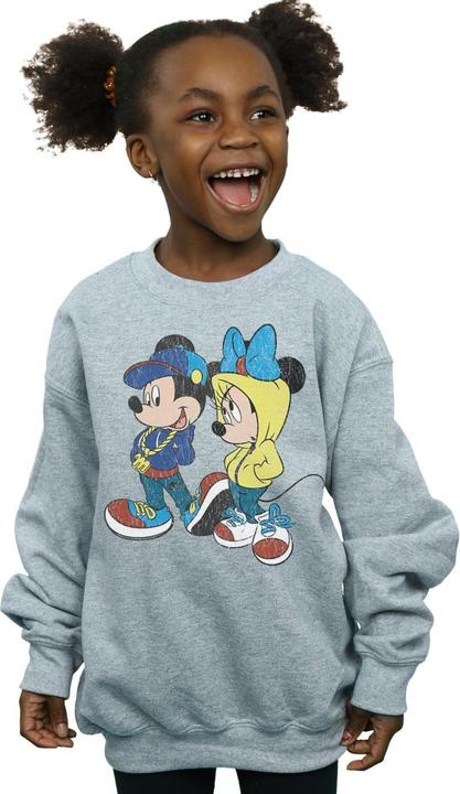 Produktbild Disney Mickey And Minnie Mouse Pose Sweatshirt Mädchen (140, 146)