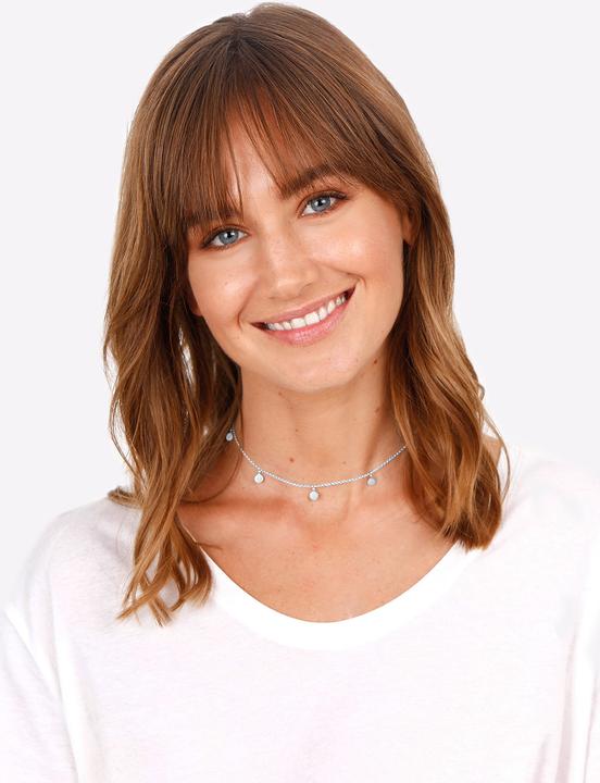 Produktbild Elli Choker Geo Kreis (Sterling Silber, 36 cm)