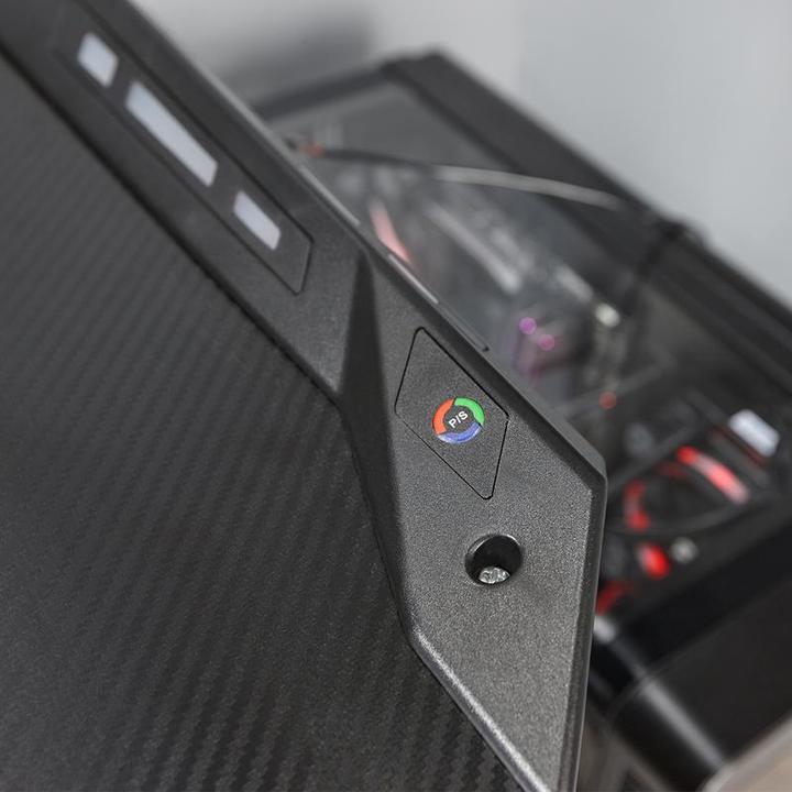 Produktbild X Rocker lynx ultimate gaming desk with vibrant rgb led side lighting