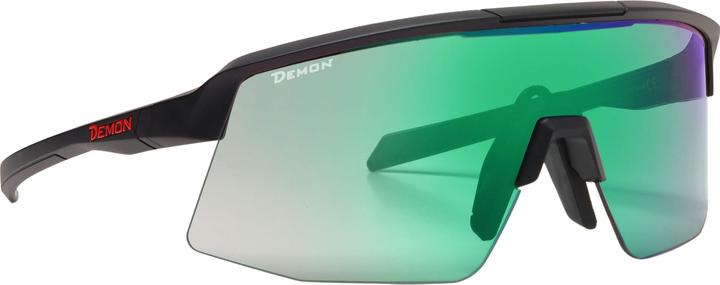 matt black green-green mirror