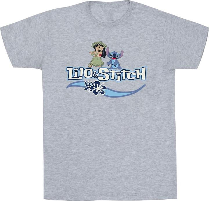 Actual product image Disney Mens Lilo And Stitch Characters T-Shirt (L)