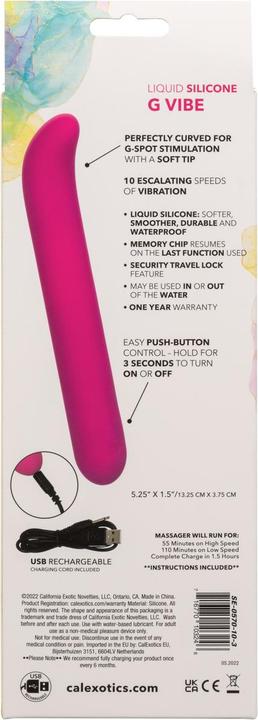 Produktbild CalExotics California Exotics Bliss G Vibe Rosa