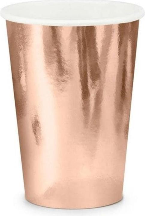 Actual product image Partydeco Mug Rose Gold (6 x)