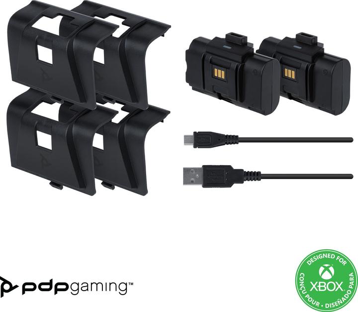 Actual product image PDP Play and Charge Kit (Xbox Series X, Xbox One X, Xbox One S, Xbox Series S)