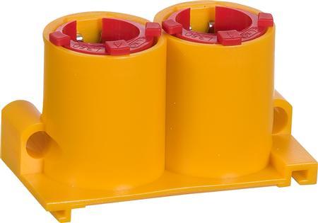 Immagine prodotto LK Beccuccio doppio per barattolo Opus®66, per colata, 16 e 20 mm, giallo