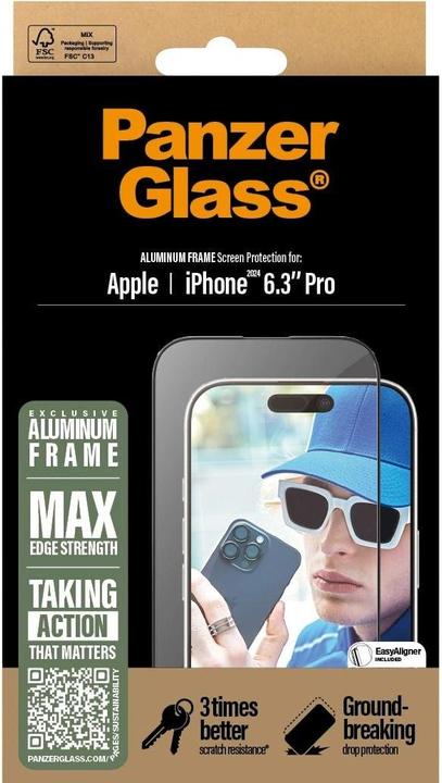 Actual product image PanzerGlass Ultra-Wide Fit (1 Piece, LG G4 Pro)