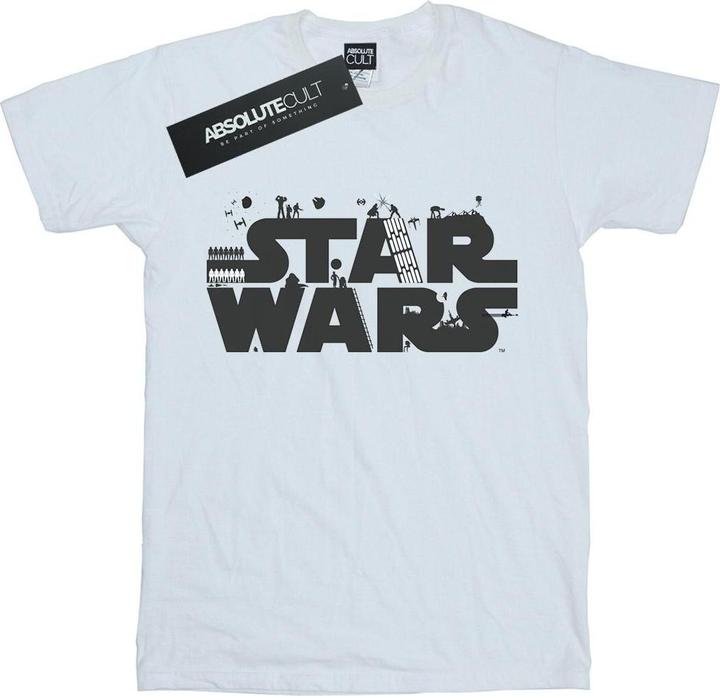 Immagine prodotto Star Wars Minimalist Logo Maglietta Uomo (XXL)