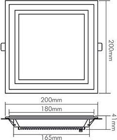 Actual product image Nobile LED panel light 14W 3000-5700K 1300lm 1561560547 (1350 lm)