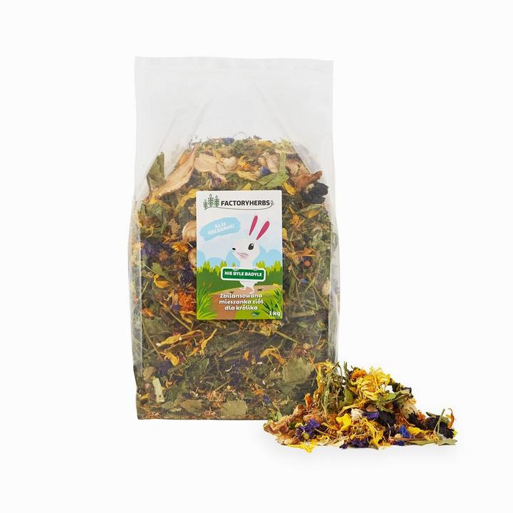 Produktbild FAE FACTORYHERBS NIE BYLE BADYLE dla Królika 1kg (1 kg, 1 x)