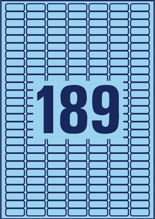 Actual product image Avery Labels 25.4x10mm