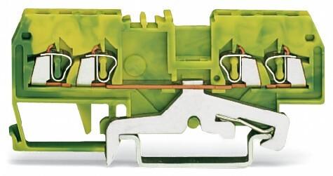Image du produit Wago GROUNDED DIN TERMINAL 1.5MM2