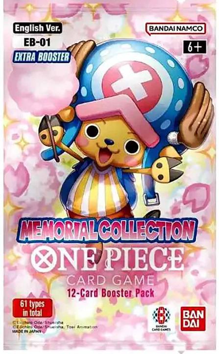 Immagine prodotto One Piece Collezione Memorial EB-01 Espositore Extra Booster - Gioco di Carte - IT (Inglese, Display del booster)