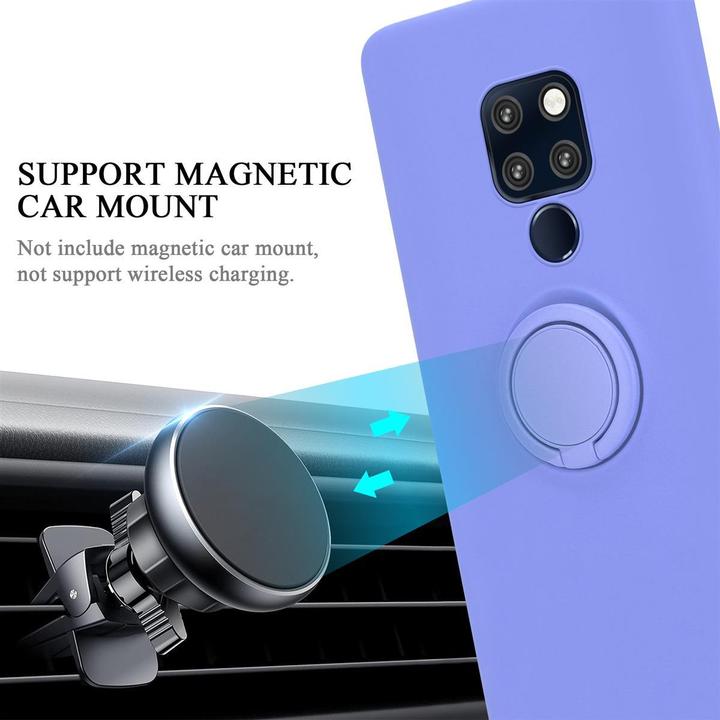 Productafbeelding Cadorabo TPU Vloeibare Ring Silicone Hoesje (Huawei Mate 20)