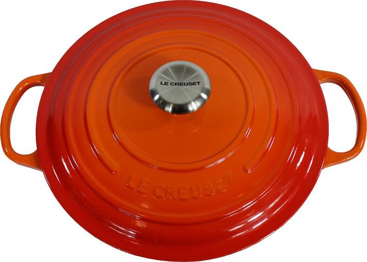 Produktbild Le Creuset Signature (28 cm, Bräter + Schmortopf, Gusseisen)