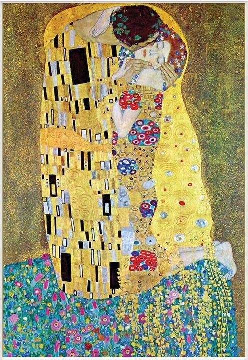 Produktbild Gustav Klimt Der Kuss Druck (40 x 30 cm)