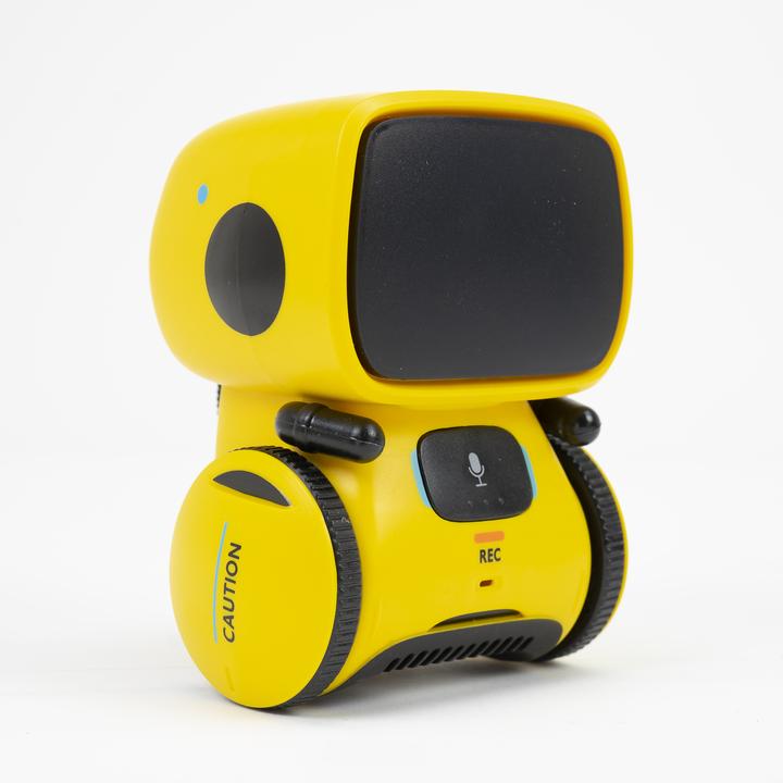 Produktbild PNI Intelligenter interaktiver Roboter Robo One, Sprachsteuerung, Touch-Tasten, gelb