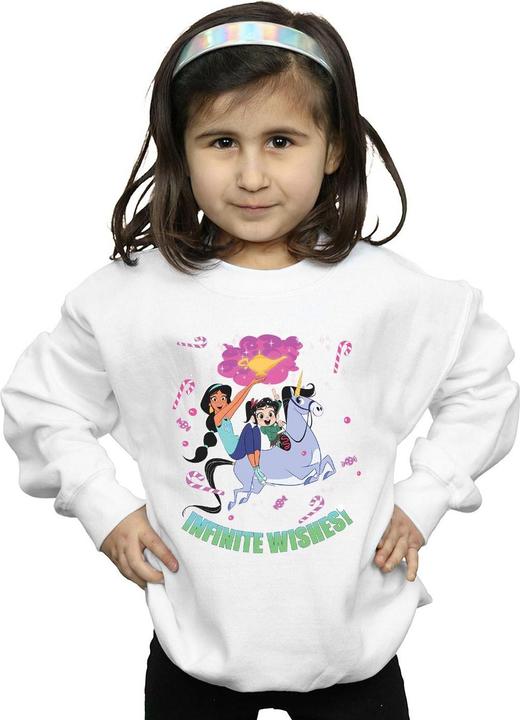 Immagine prodotto Disney Wreck It Ralph Jasmine And Vanellope Felpa Ragazze (140, 146)