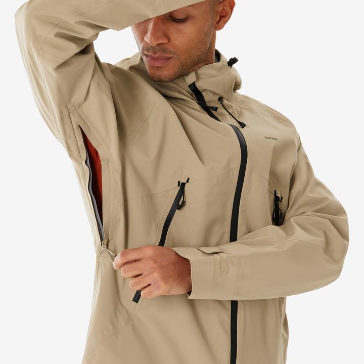Image du produit Quechua Veste de randonnée homme, MH500 beige (L)