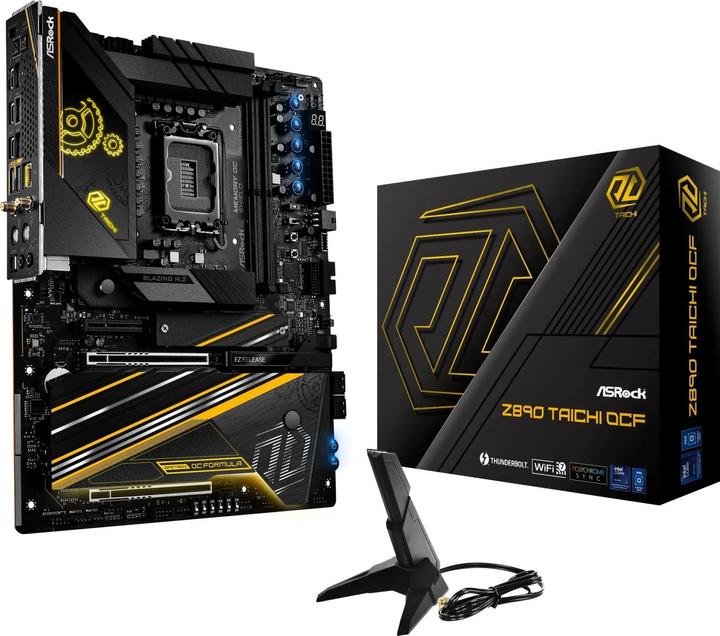 AsRock Z890 Taichi OCF Intel DDR5 S1851 (LGA 1851, Intel Z890, ATX)