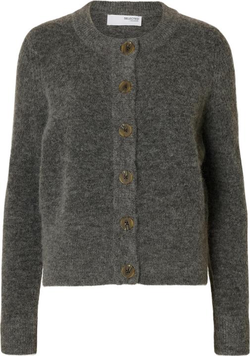 Selected Femme Slfsia Ras Ls Knit Cardigan Noos