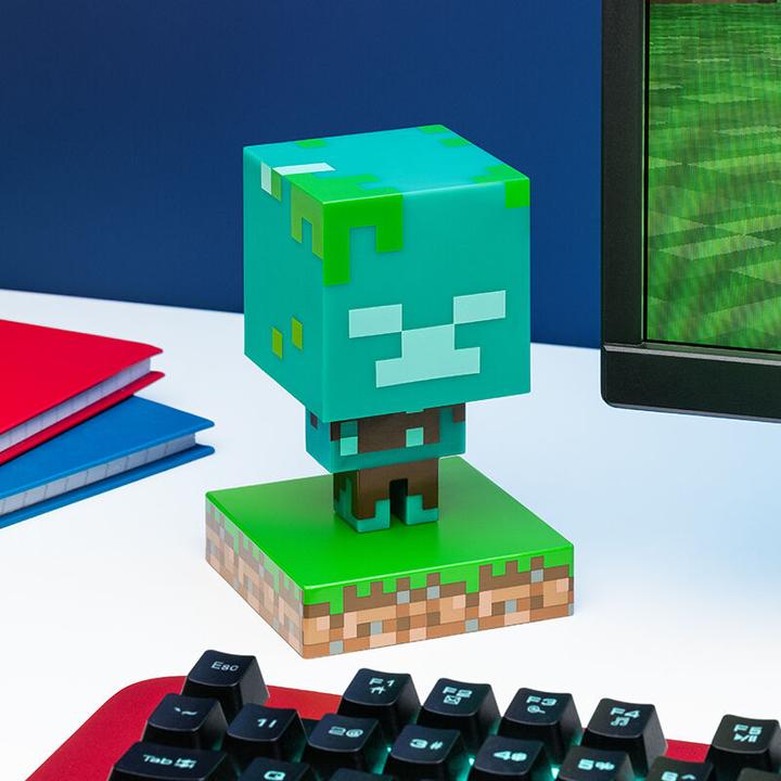 Actual product image Paladone Products Minecraft Drowned Zombie Icon Light
