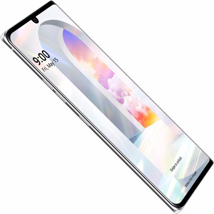 Actual product image LG Velvet (128 GB, Aurora White, 6.80", Single SIM, 48 Mpx, 5G)
