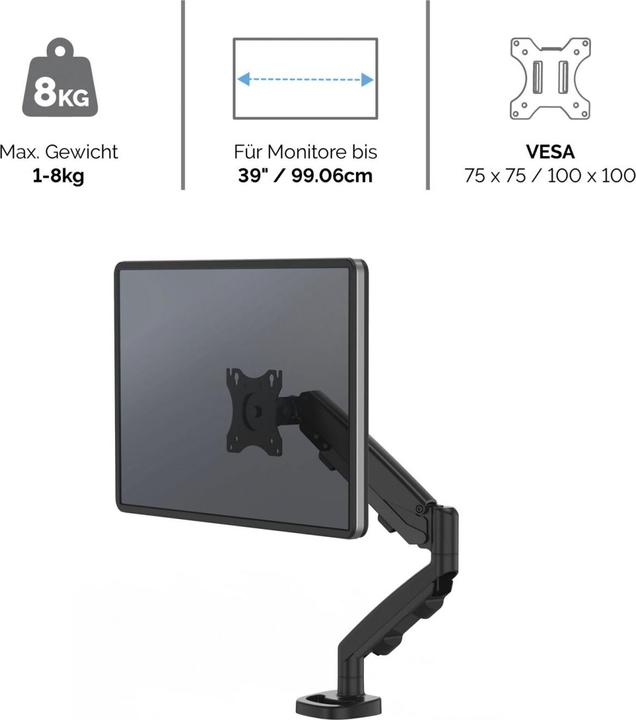 Produktbild Fellowes Eppa (Tisch, 39")
