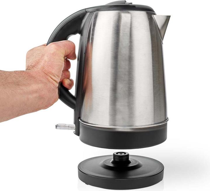 Immagine prodotto Nedis Bollitore - Base rotante a 360° - Protezione contro l'ebollizione a secco - Controllo Strix - (1.70 l, Spina UE)