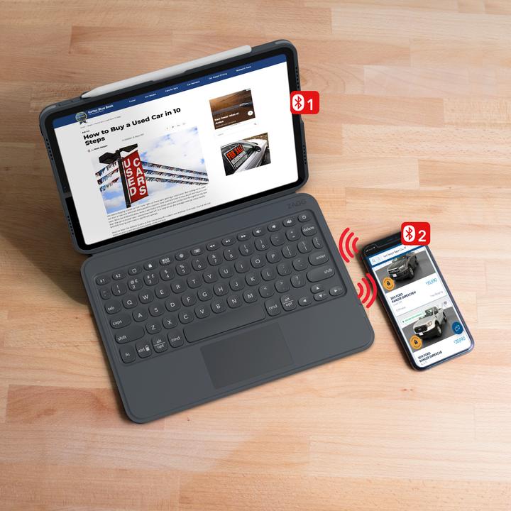 Actual product image Zagg Kbd Pro Keys W/ Trackpad German (DE, iPad 10.2 (2020))