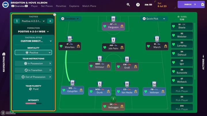 Actual product image Sega Football Manager 2024 Console (PS5, Multilingual)