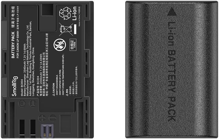 Image du produit SmallRig LP-E6NH Kit batterie et chargeur pour appareil photo 3821 (Batterie)