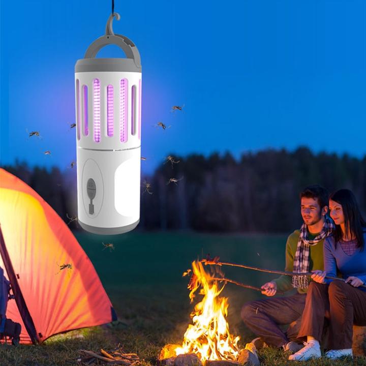 Actual product image Tedura Camping insect killing lamp, set of 2