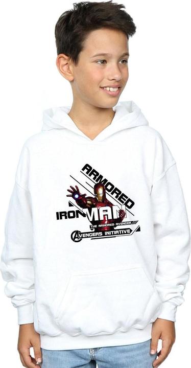 Produktbild Avengers Iron Man Armoured Avenger Kapuzenpullover Jungen (140, 146)