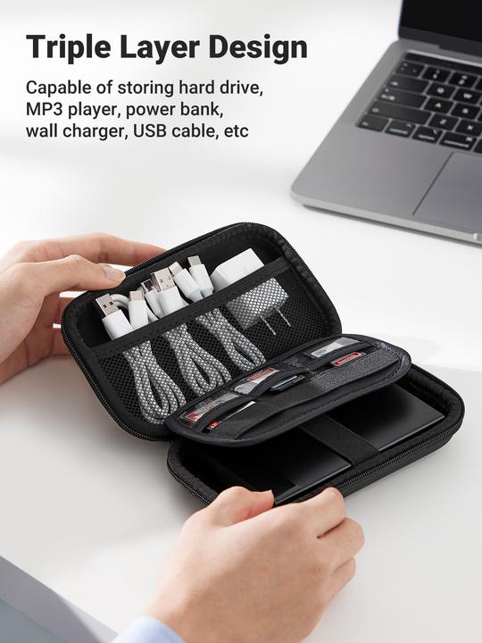 Produktbild Ugreen Kleine Tasche für Notebook, Netzteil, Kabel, Adapter und Zubehör