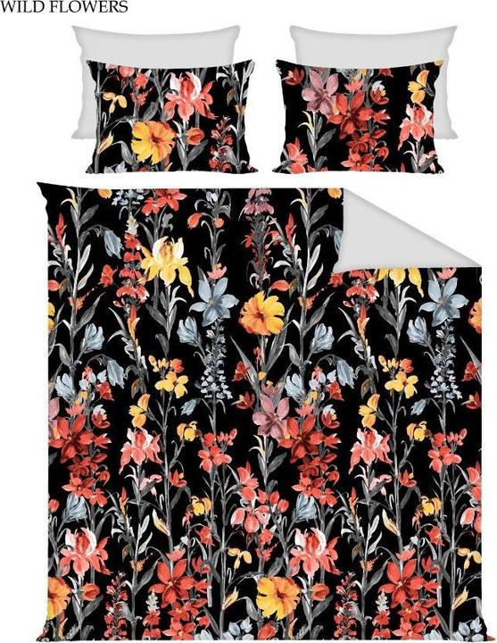 Produktbild Domoletti BED COV SET COTTON WILD FLOWERS 140X200