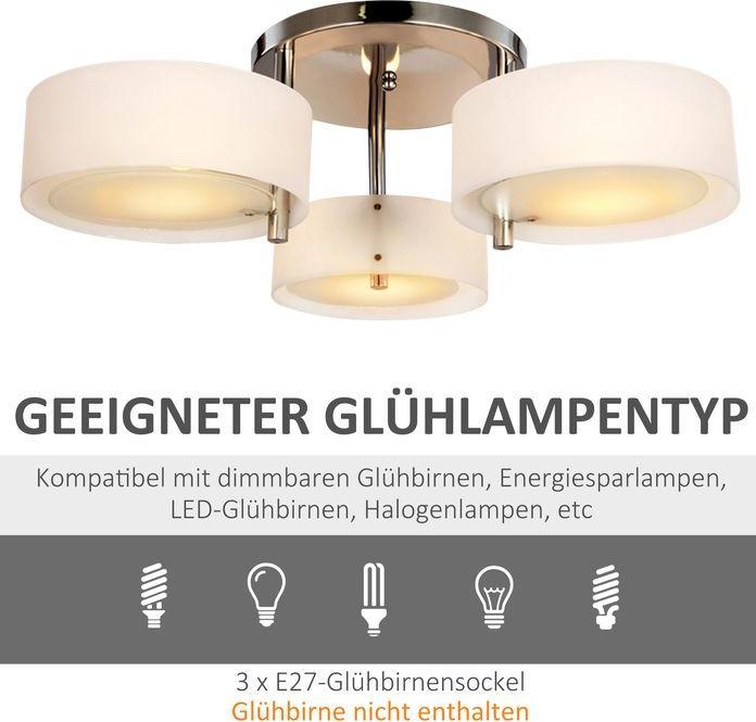 Immagine prodotto Homcom Lampadario a soffitto (E27)