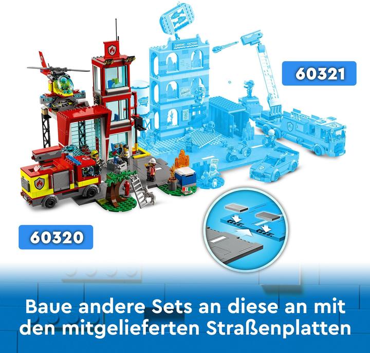 Image du produit LEGO Caserne de pompiers (60320, LEGO City)